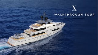 X | 42.78M/13805, Sanlorenzo - Yacht for sale - Walkthrough