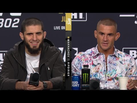 Видео: UFC 302: Пресс-конференция