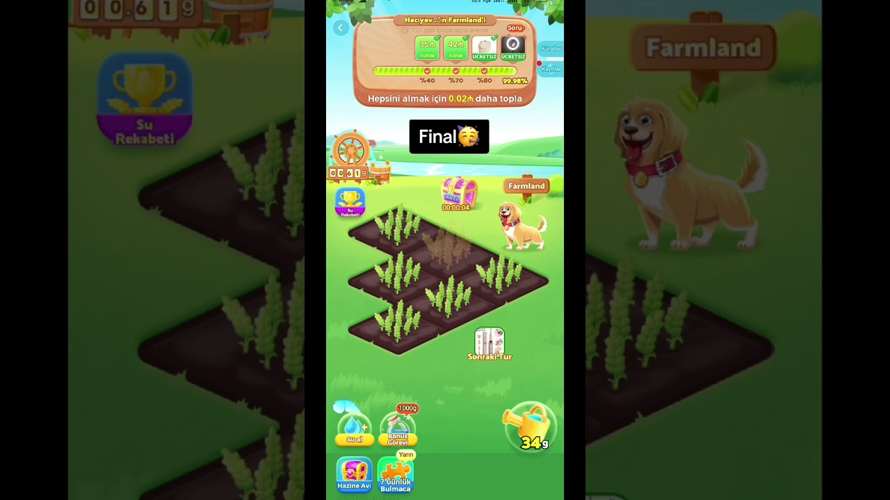 Sulayıb çürütdüyüm tarlam bar verdi nəhayət💪🏻😂