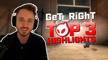GeT_RiGhT Ranks His Top 3 CSGO Career Highlights (PT Subs)