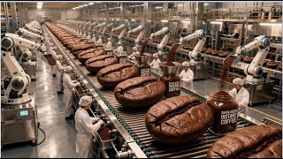 Inside a Modern Coffee Factory — From Roasted Beans to Soluble Instant Coffee (Full Process)