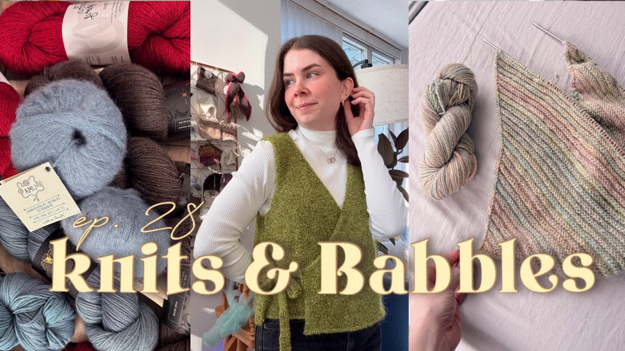 Knits & Babbles Ep.27 | In My Knit Tee Era & Overthinking Color Combinations