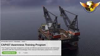 CAP437 Helideck Awareness Training Program