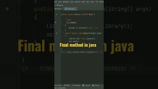 Famous Final method in java Net Worth