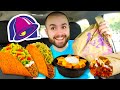 Stranger confronts me during mukbang *not clickbait* - TACO BELL DRIVE THRU REVIEW!
