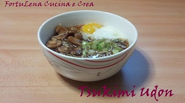 Tsukimi Udon Ricetta - Tsukimi Udon Recipe