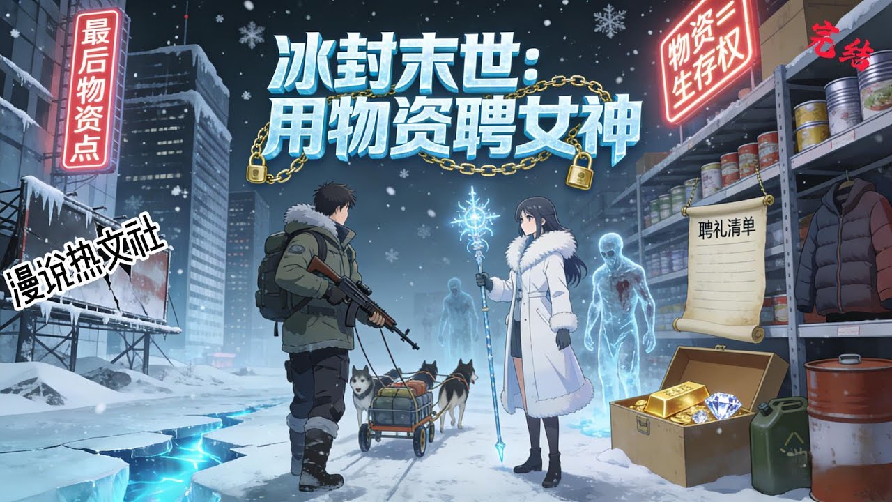 完结《冰封末世：我用物资聘女神》 建立豪华安全屋，囤积大量物资，海外装备零元购。 这一次，他要狠狠报复那些人模狗样的邻居们，要让他们一步步踏进深渊！