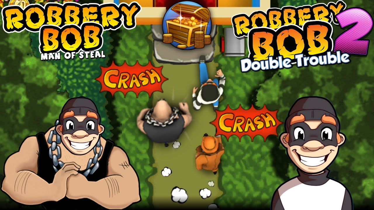 Robbery Bob - Biffen & Shadow Bob Use All Tools Gameplay v.2