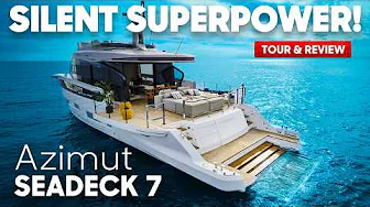 Can a Yacht Be Eco-Luxury? Azimut Seadeck 7 Says YES - Tour & Review