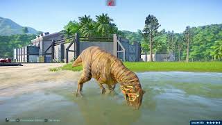 Escape Giant Indominus Rex Evolution Monster Indoraptor Godzilla x Kong Jurassic World Dominion