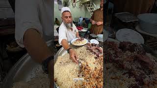 Peshawar famous chana mewa chawal - shoba bazar #streetfood #food #foodvideo