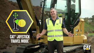 Joystick Travel Mode – Cat® Next Gen Mini Excavators