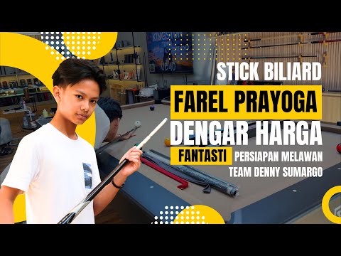 Farel Prayoga's Billiard Stick at a Fantastic Price in Preparation for the Fight Against Team Bg ...