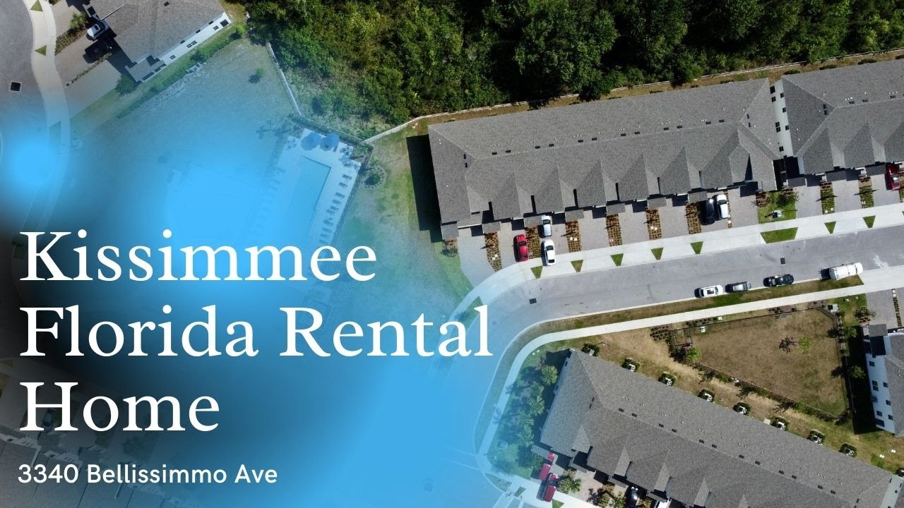 Kissimmee Florida New Construction Townhome 4bd/2.5bth by The Listing