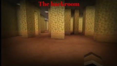 building The backrooms in Minecraft with no mods!! [level 0]