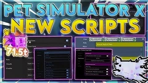 🌭UPDATE Pet Simulator X Script GUI Hack  Auto Farm + Enchant  Open All Eggs  PASTEBIN 2025
