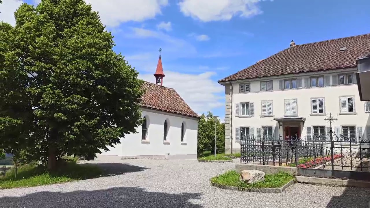 Kanton Zug Wanderung rund um den Gubel im Zugerland Schweiz
