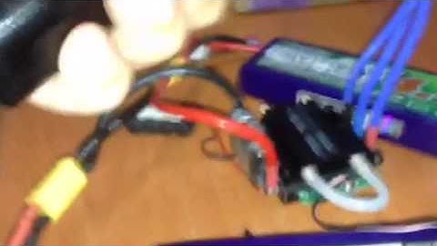 Turnigy marine 180a esc problem.