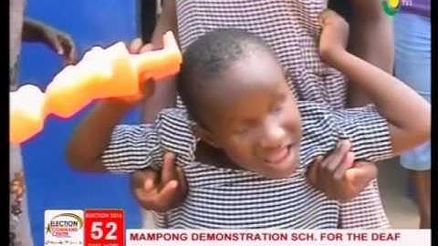 Mampong Demonstration Sch. for the Deaf train children to be independent - 15/10/2016