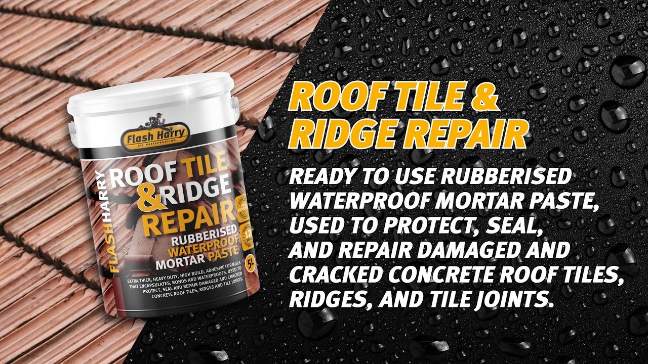 Roof Tile & Ridge Repair - YouTube