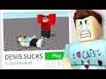 Playing a DENIS HATE GAME in Roblox