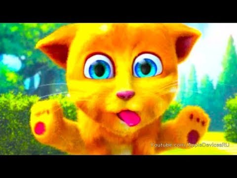 Рыжий кот мультик