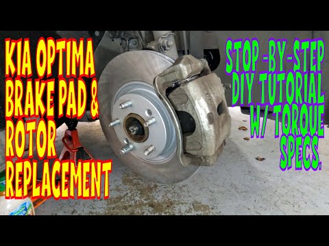 Kia Optima Front Brake Replacement | DIY Pads &amp; Rotors Guide