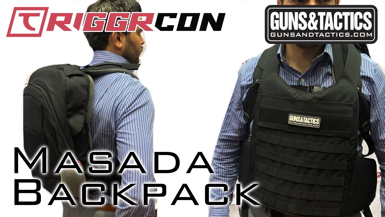 Triggrcon 2019] The Best Bullet Proof Backpack to date - Masada Valkyrie  Backpack - YouTube