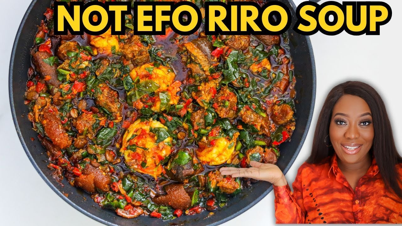 HOW TO COOK EFO RIRO | NIGERIAN VEGETABLE SOUP