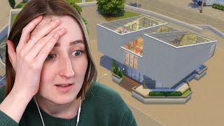 I rebuilt the ugliest lot in The Sims 4 but... tiny