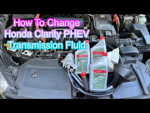 How To: Honda Clarity PHEV Transmission Fluid Change