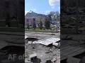 update on conditions in civilian settlement areas after the Russian attack #shorts