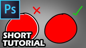 How to fill line art in Photoshop QUICK & EASY TUTORIAL paint bucket alternative