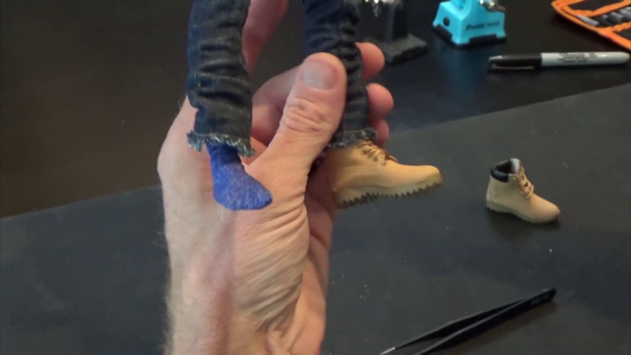 Tip of the Week -  Tying 1/6 Scale Action Figure Boots