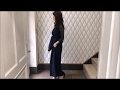 30代女性向けシフォン＆レースセットアップの動画！結婚式ワンピースならPourVous