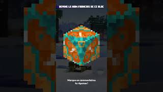 Devine le NOM de ce bloc MINECRAFT en moins de 10 SECONDES ! Quiz 6