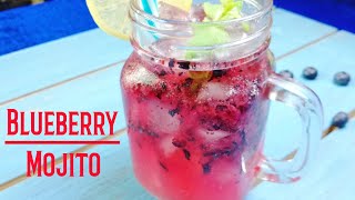 Blueberry Mojito | Refreshing Summer Drink | Easy To Make