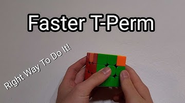 T-Perm Tutorial: Learn to Solve the Puzzle Faster!