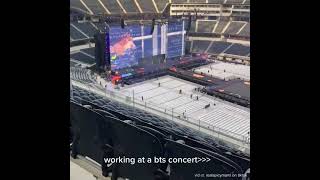 Jungkook at sofi stadium in LA ll Soundcheck ll concert #bts