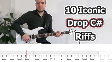 10 Iconic Drop C# Riffs (with Tabs)