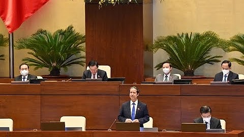 Truyền hình trực tiếp: Phiên chất vấn và trả lời chất vấn của Quốc hội chiều 11-11