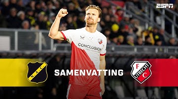 Dani DE WIT met zijn DERDE DOELPUNT van het SEIZOEN ⚽️3️⃣ | Samenvatting NAC - FC Utrecht