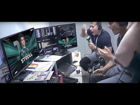Mark Webber screams at Lance Stroll interrupting