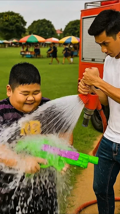 MAIN TEMBAKAN AIR, UJUNGnya MALAH PAKE aer tinja🤣