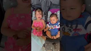 حب الخالة غير🥹 #baby #babytwins #youtubeshorts #mariacataleya