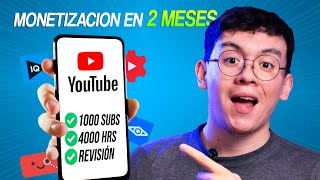 4 Apps para MONETIZAR YOUTUBE en 2 meses