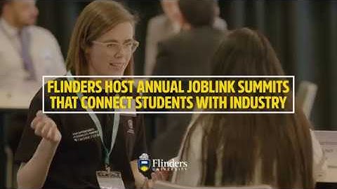 Joblink Summits at Flinders University
