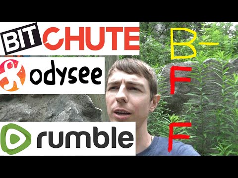 BitChute is Okay, Rumble and Odysee Are Disappointments