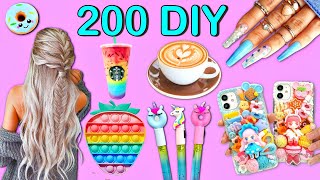 200 DIY  EASY LIFE HACKS AND DIY PROJECTS YOU CAN DO IN 5 MINUTES #shorts #youtubeshorts Complation