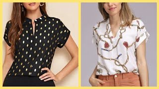 NUEVOS DE BLUSAS DE 2021 EN TENDENCIAS BLUSAS CASUALES Y ELEGANTES MODA MUJER - YouTube